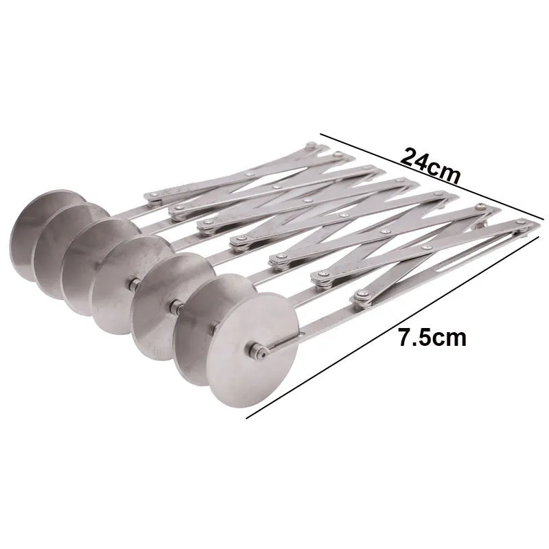 7 Wheel Cutter Stainless Steel 24Cm