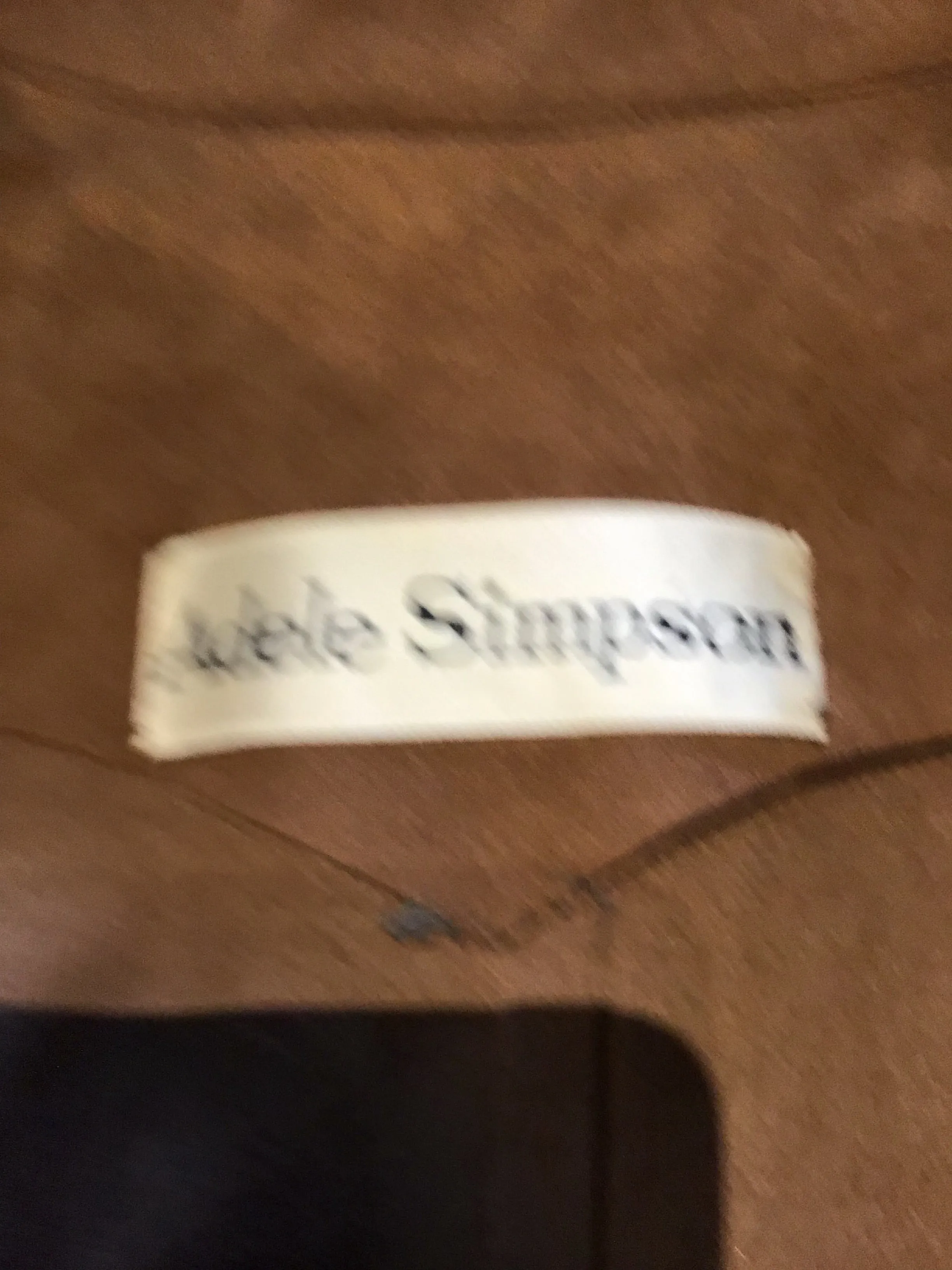 70s Adele Simpson Suede Coat