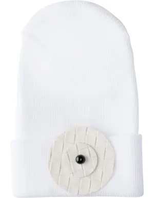 Adora Baby Hospital Hat- Cream Circle