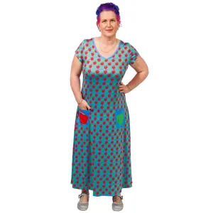 Apples Galore Maxi Dress