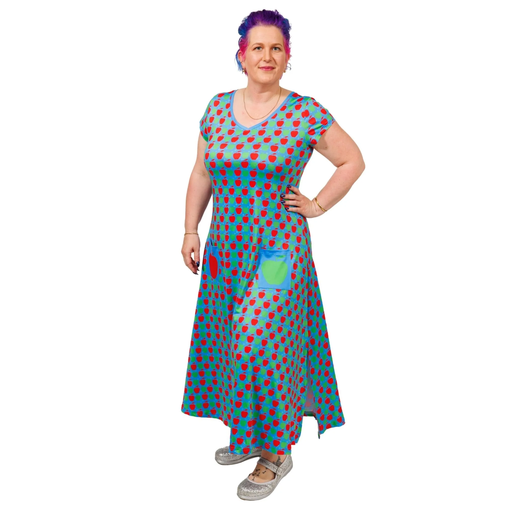 Apples Galore Maxi Dress