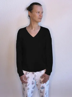 Aspen Dream Cozy Long Sleeve V-Neck Top
