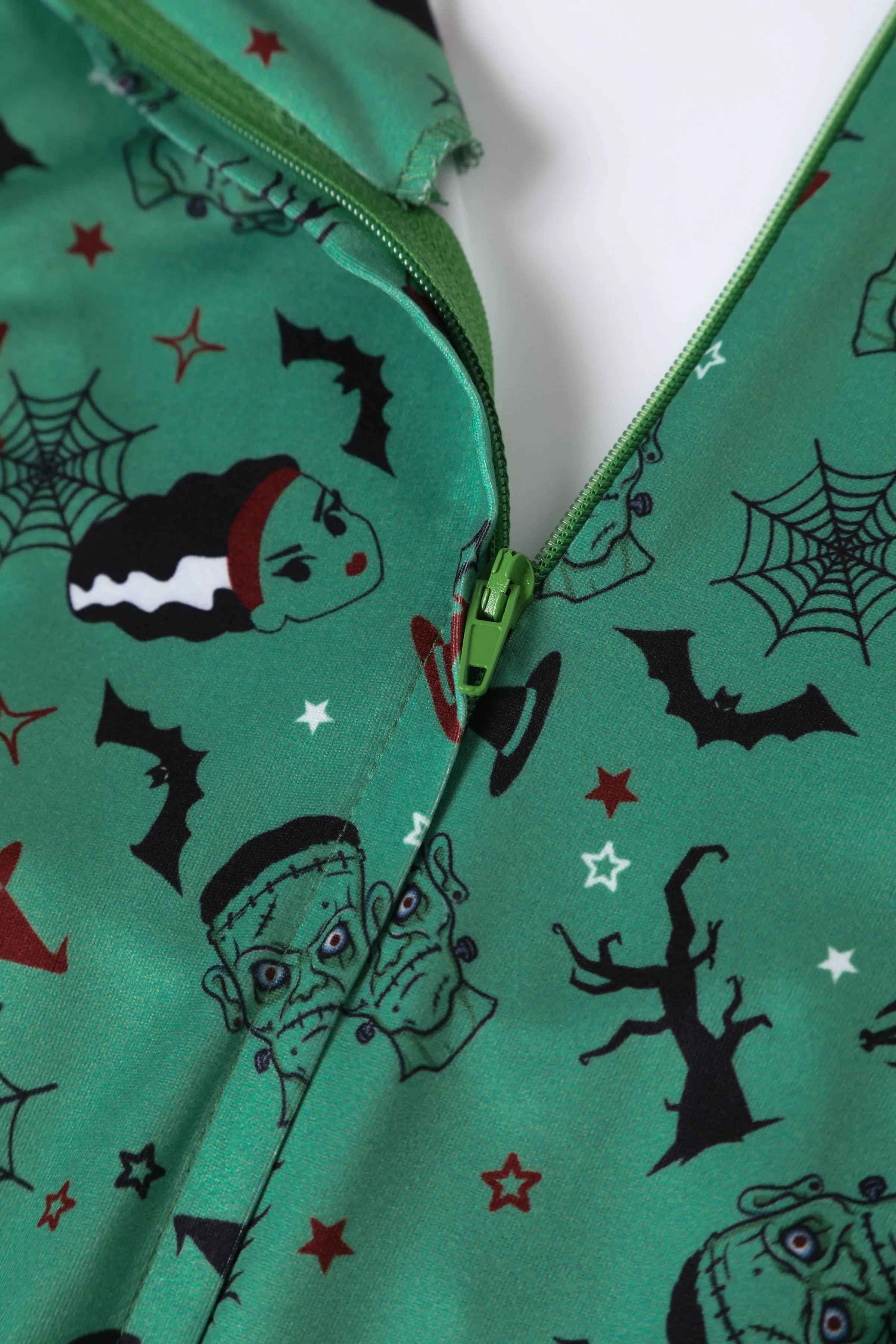 Billie Frankenstein & The Bride Print Dress