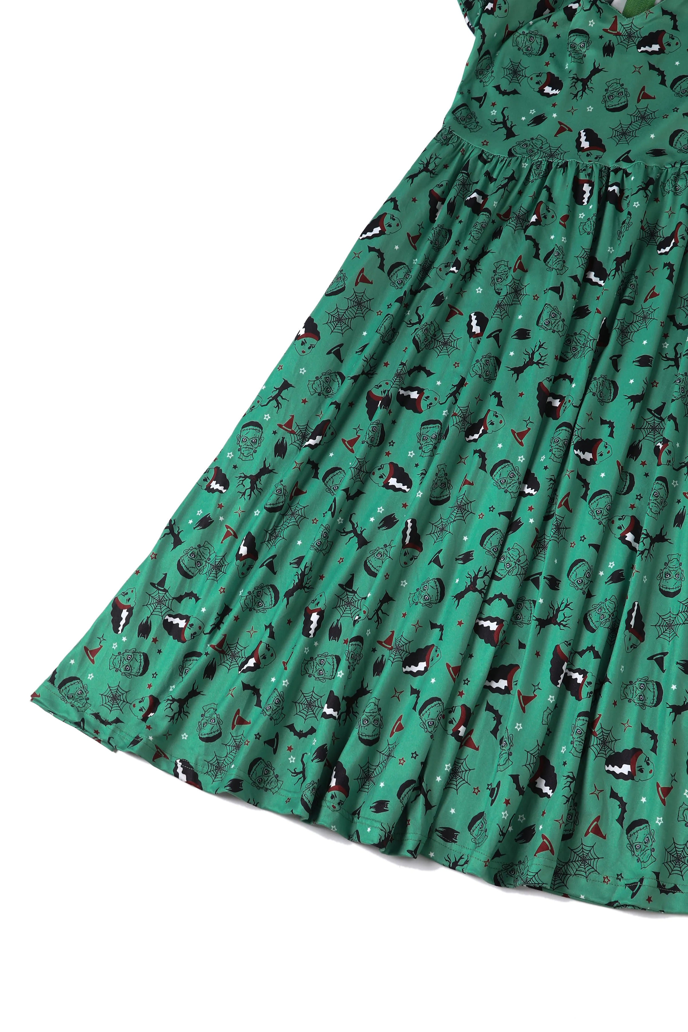 Billie Frankenstein & The Bride Print Dress