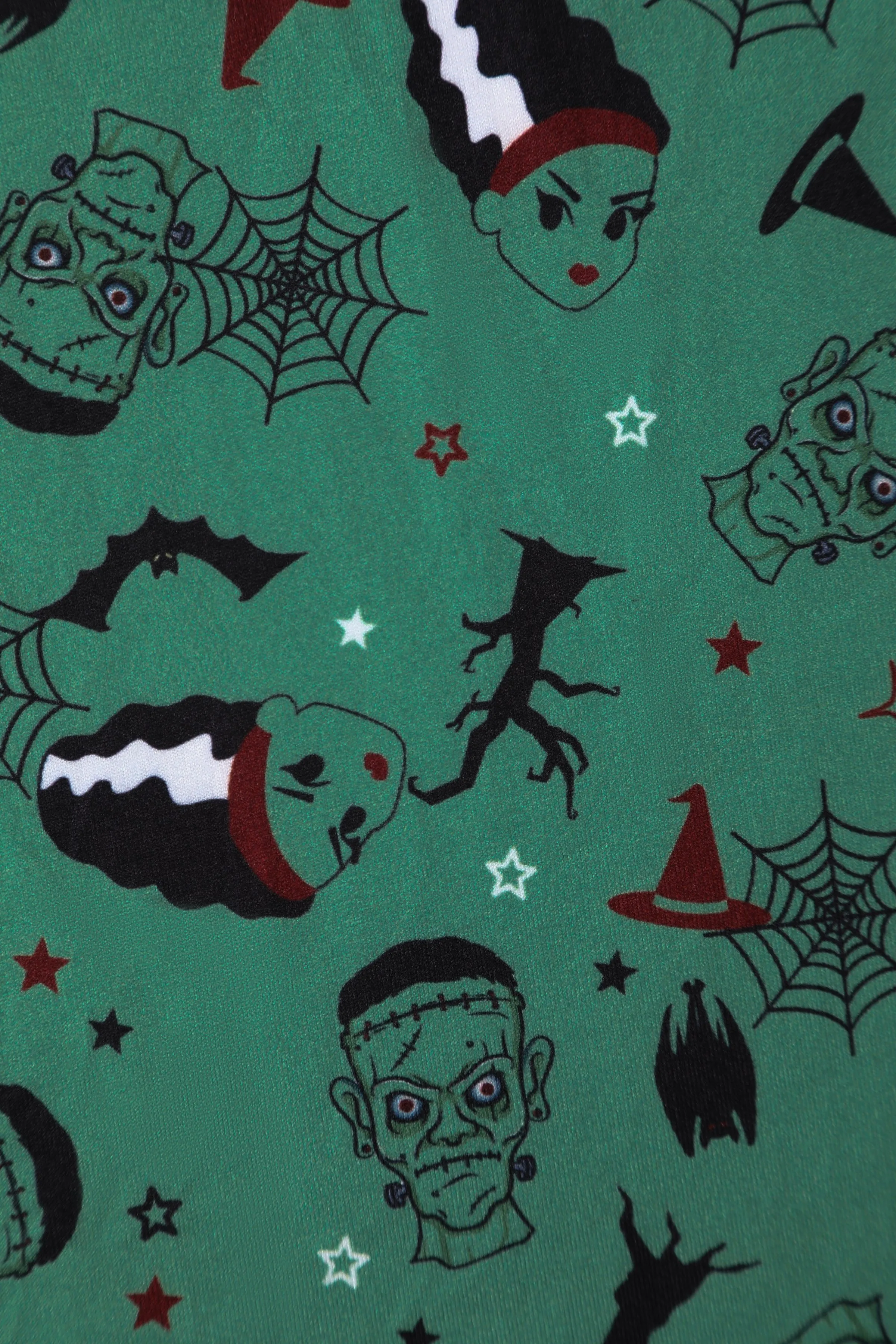 Billie Frankenstein & The Bride Print Dress