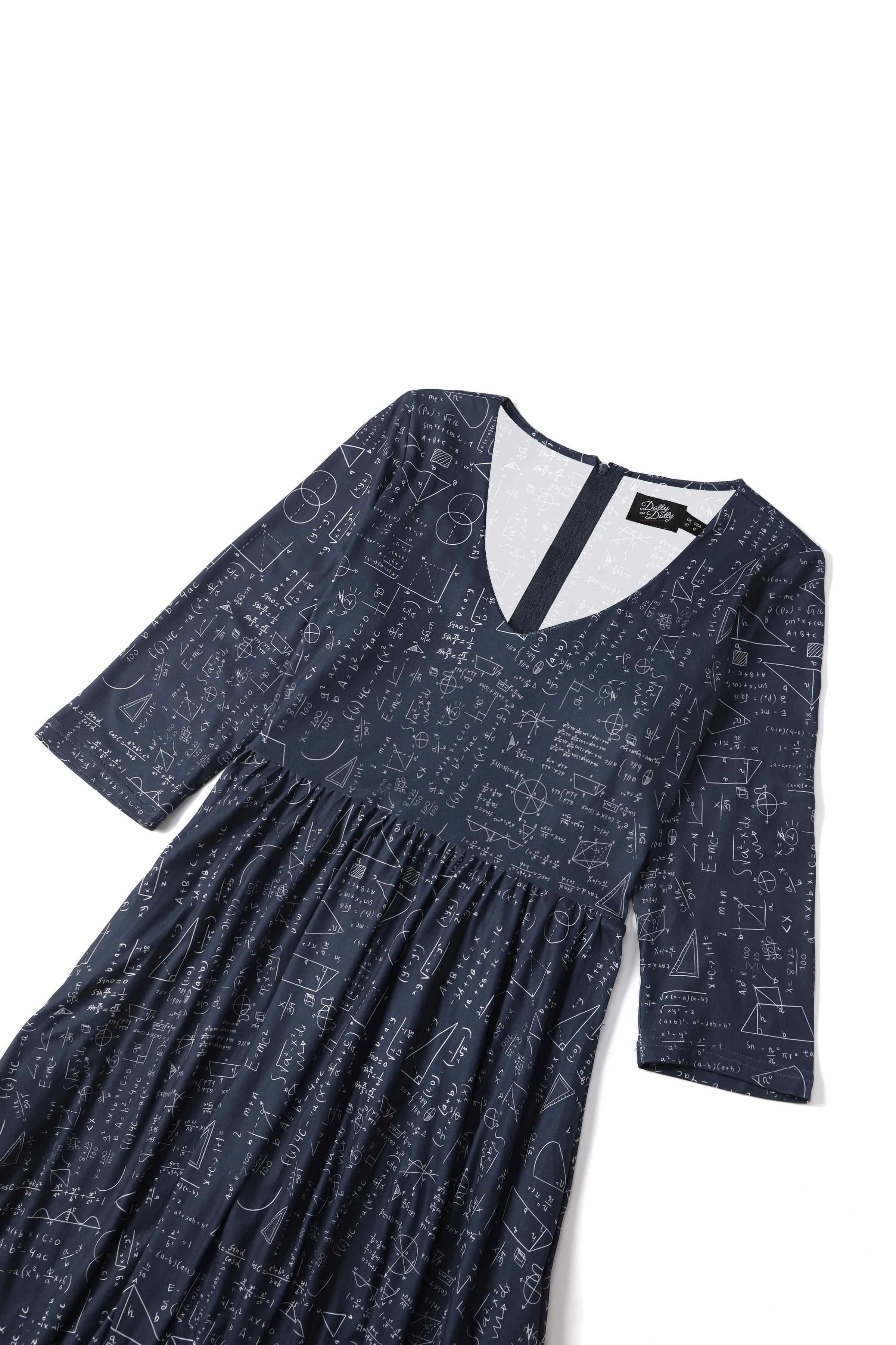 Billie Long Sleeved Maths Dress