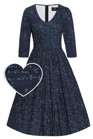 Billie Long Sleeved Maths Dress