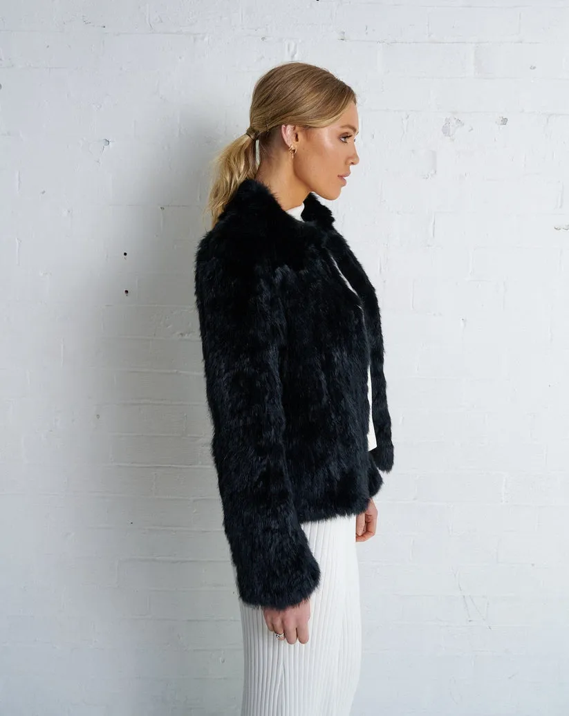 BIRDS OF A FEATHER - Willow Jacket BLACK