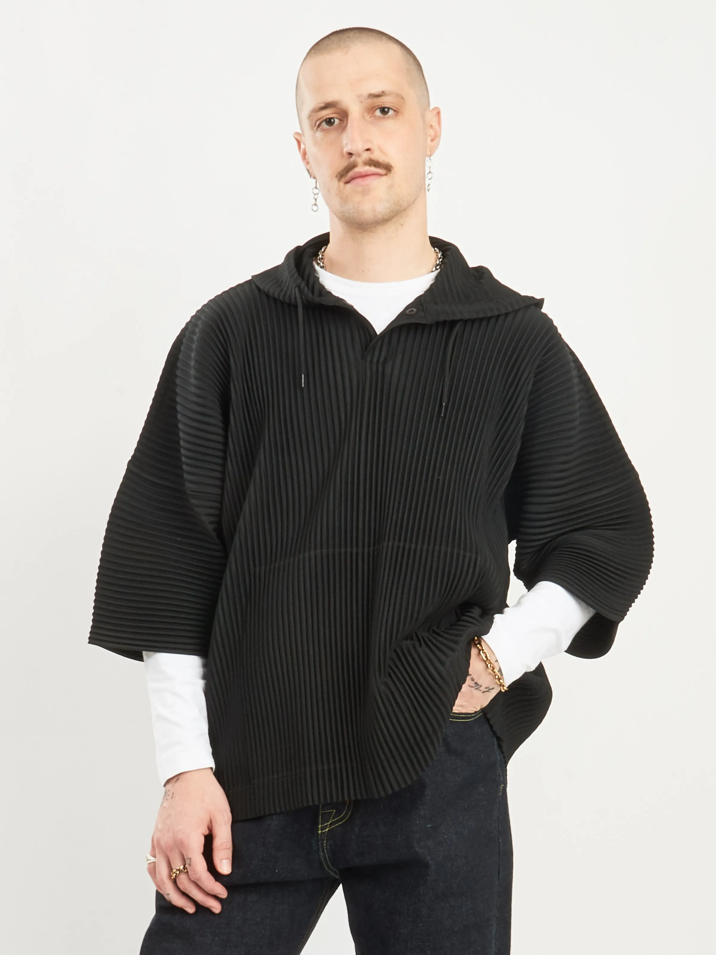 Black Mc June Hooded T-Shirt