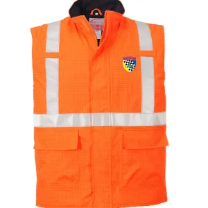 BMMC Bizflame Rain Hi-Vis Anti-static FR Bodywarmer