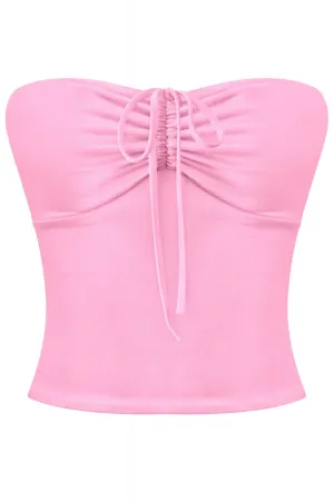 Catalana Strapless Tube Top Pink