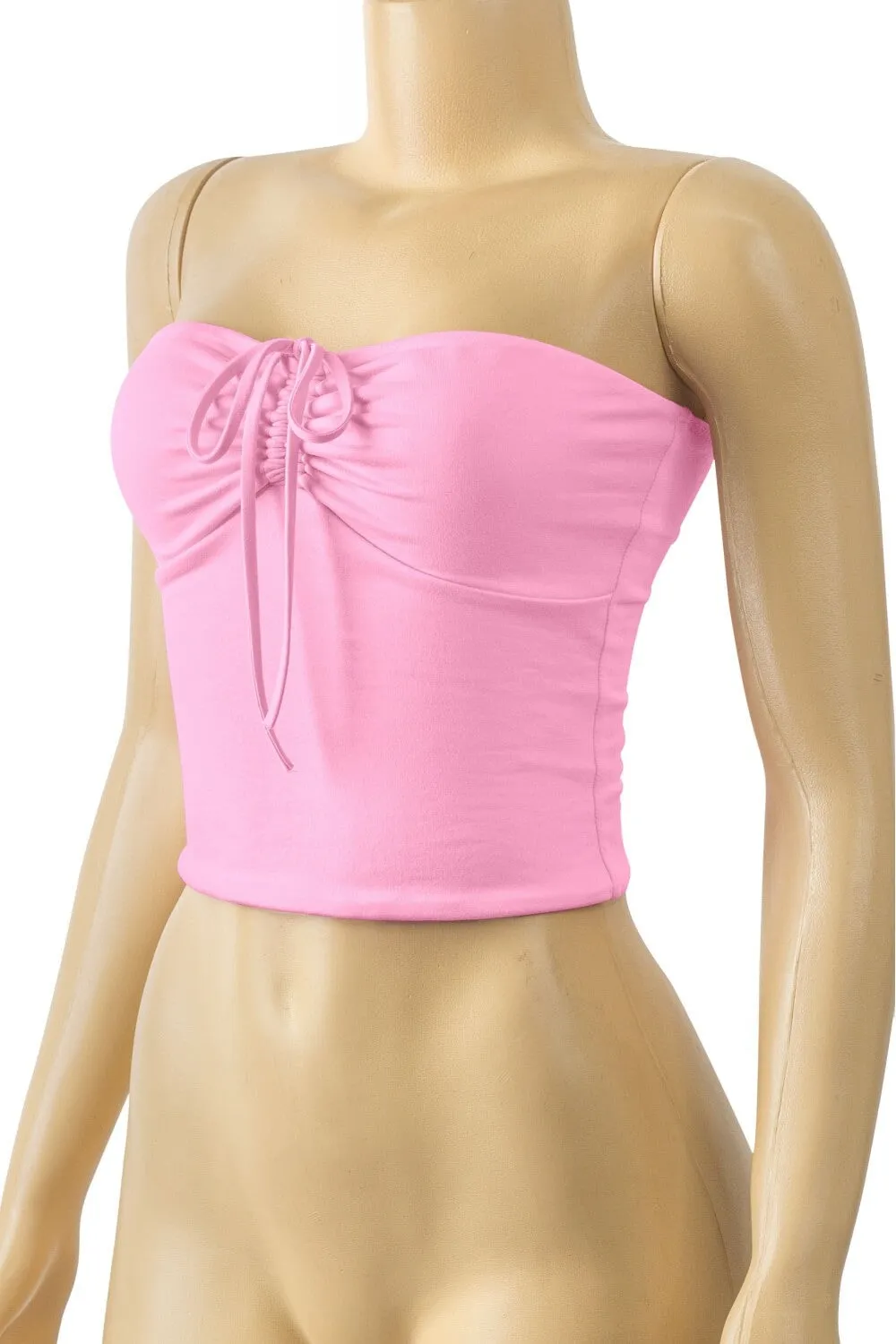 Catalana Strapless Tube Top Pink