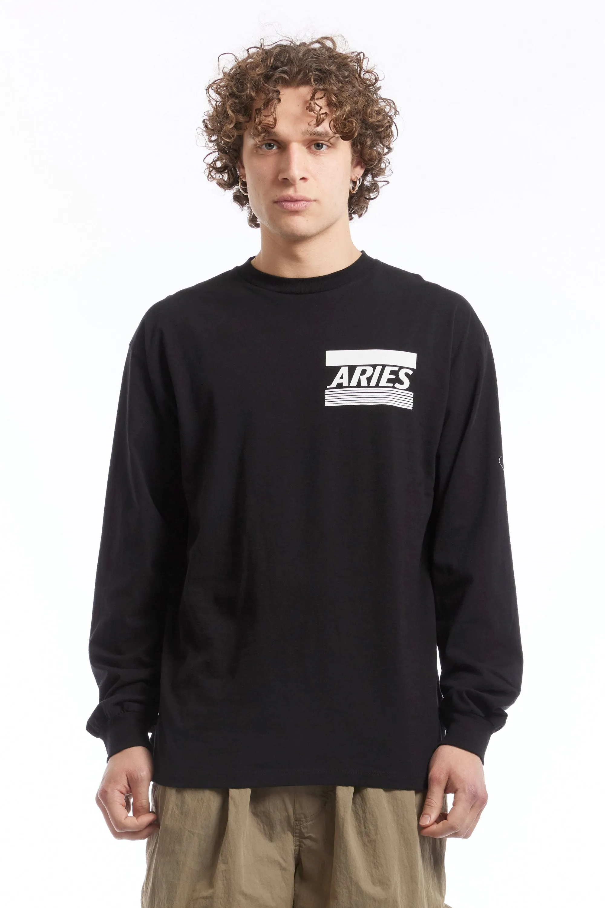 CREDIT CARD LS TEE BLACK