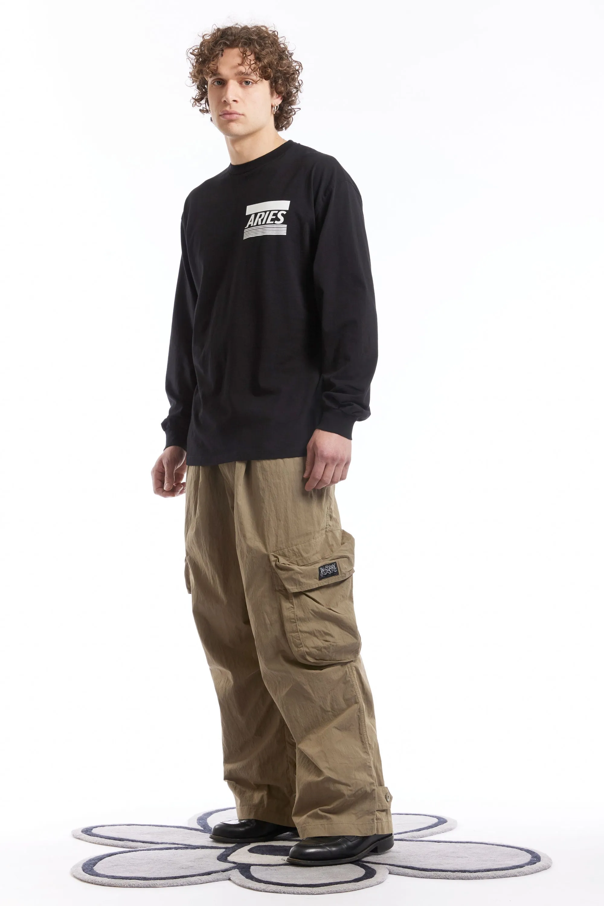 CREDIT CARD LS TEE BLACK