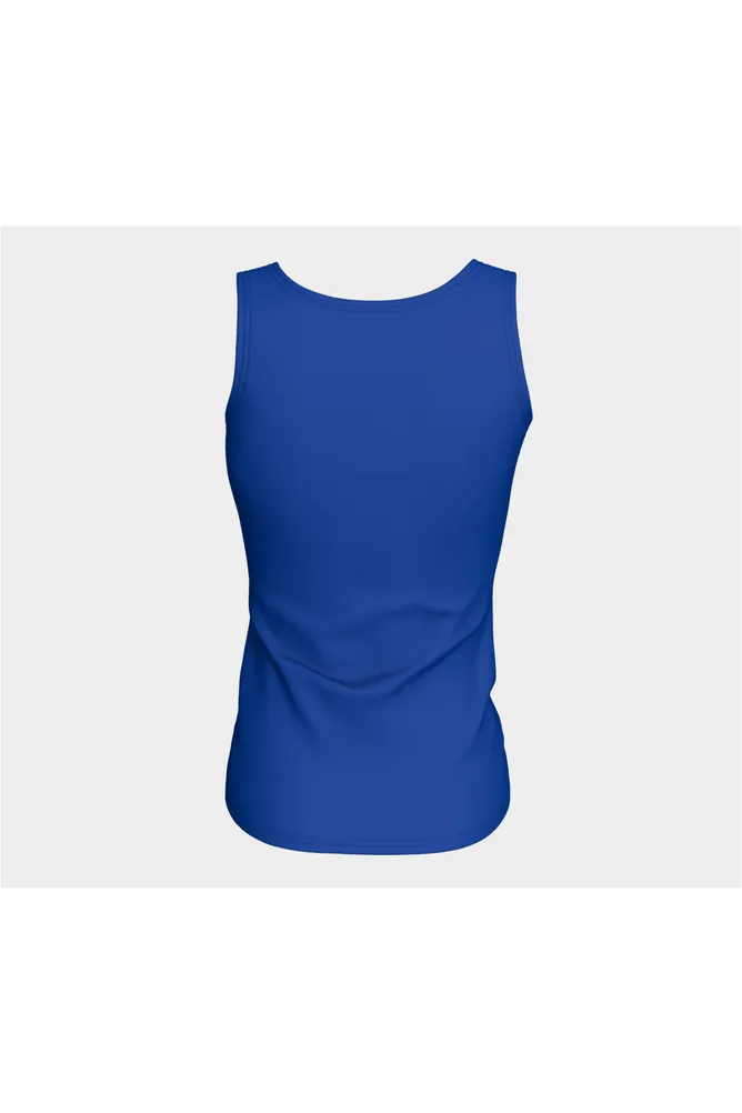 Daybreak Blue Fitted Tank Top