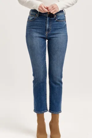 Dear John: Frankie Straight Leg Jeans in Midtown