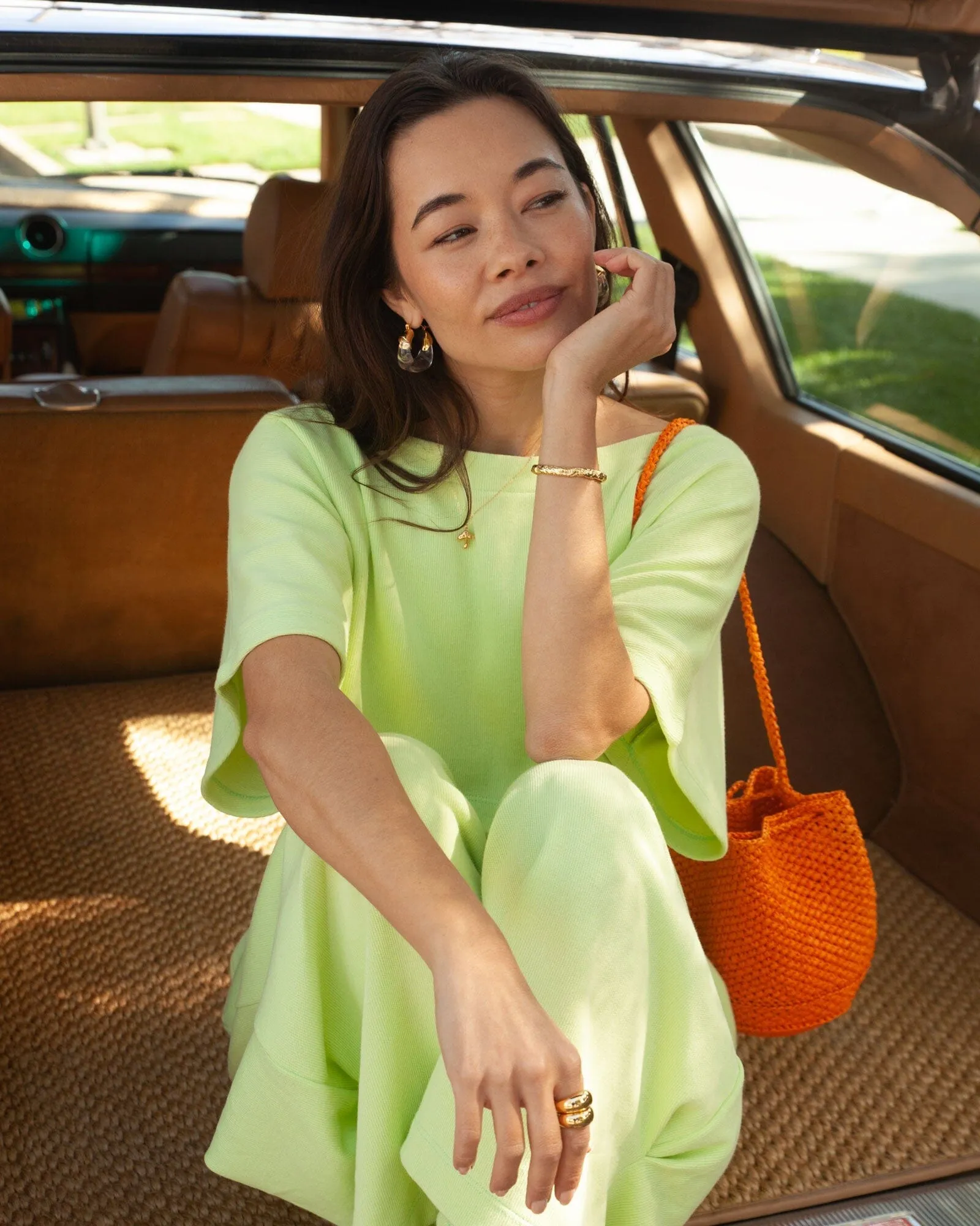 Delilah Sunlit Green