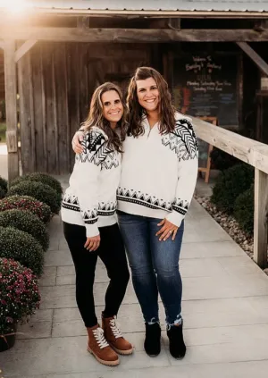 Detailed Zip Sweater