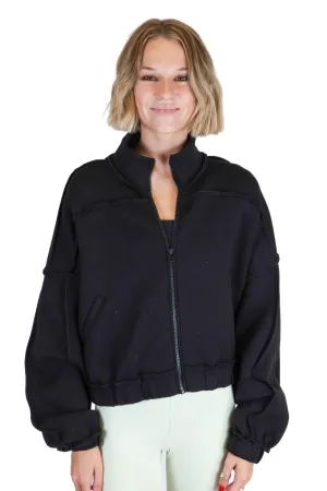 Devon Windsor Black Cropped Jacket (S; retail $240)