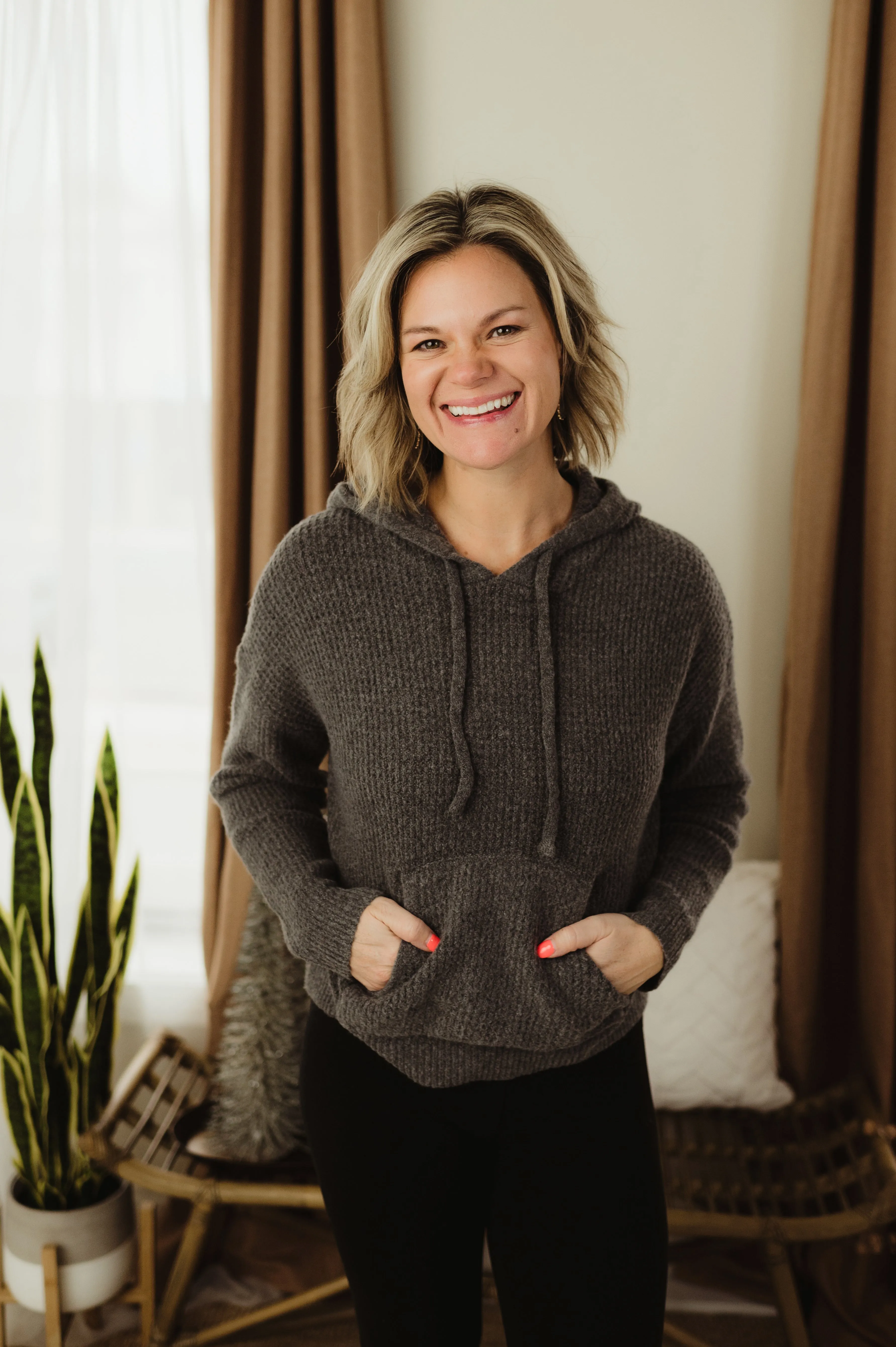 Drawstring Hoodie Sweater