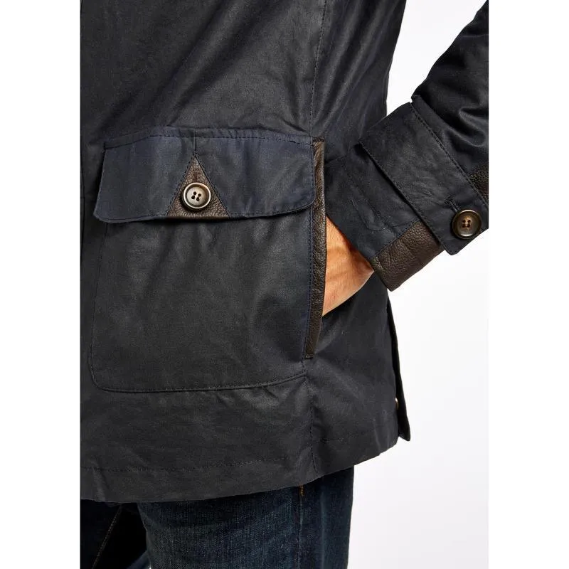 Dubarry Broadford Mens Waxed Primaloft Jacket - Navy