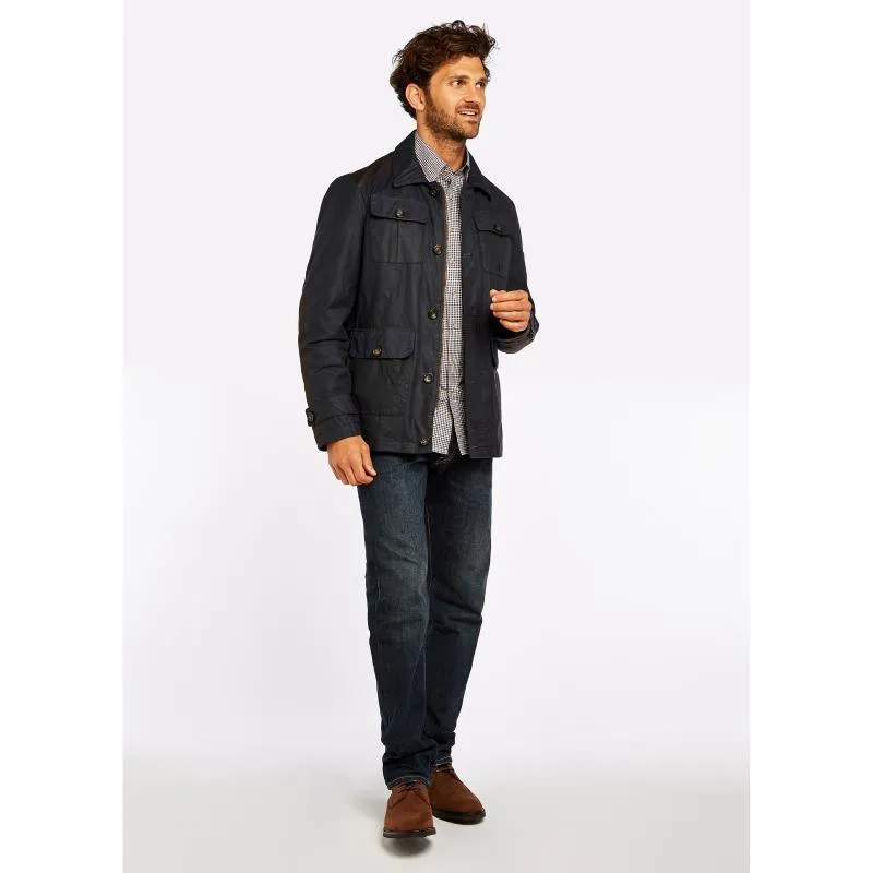 Dubarry Broadford Mens Waxed Primaloft Jacket - Navy