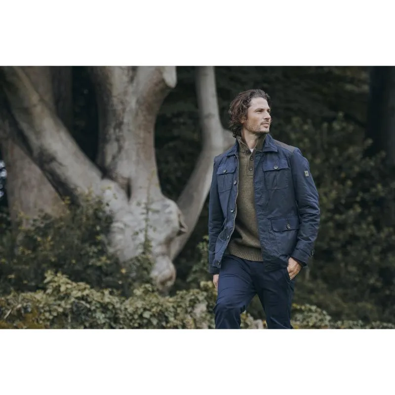 Dubarry Broadford Mens Waxed Primaloft Jacket - Navy