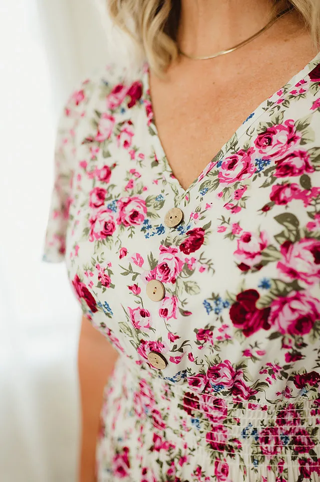 Faith Floral Maxi