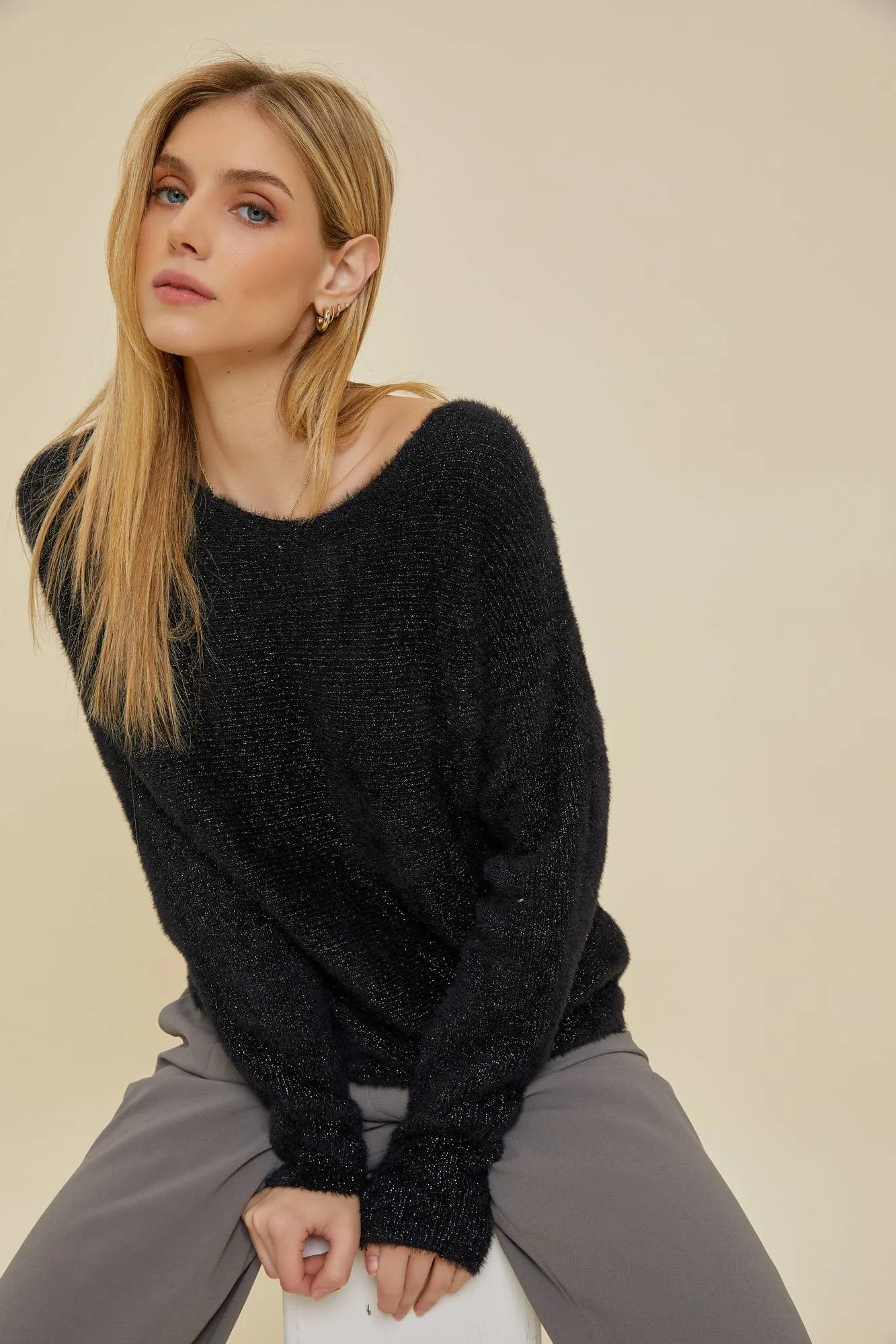 FINAL SALE Fuzzy Luxe Sweater
