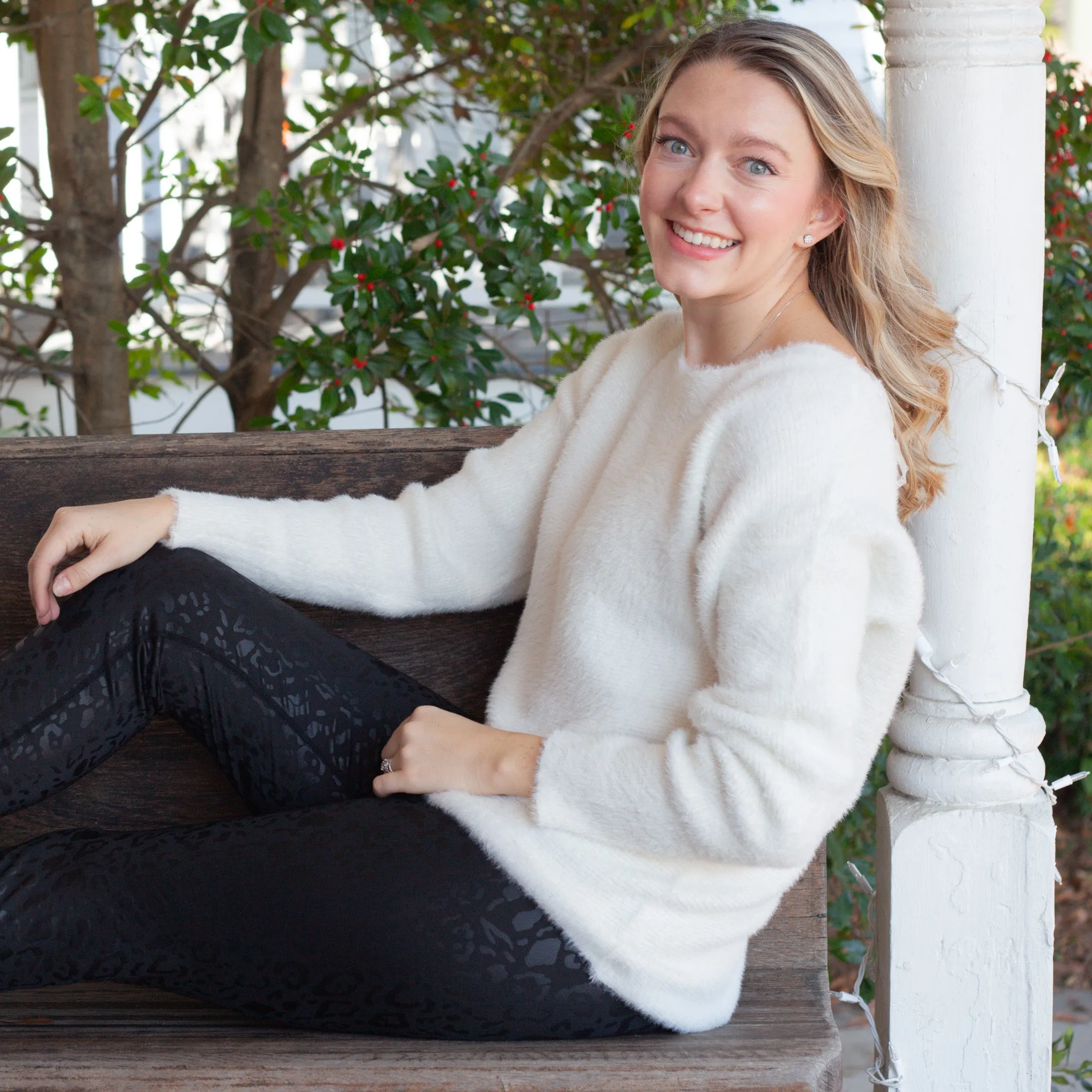 FINAL SALE Fuzzy Luxe Sweater