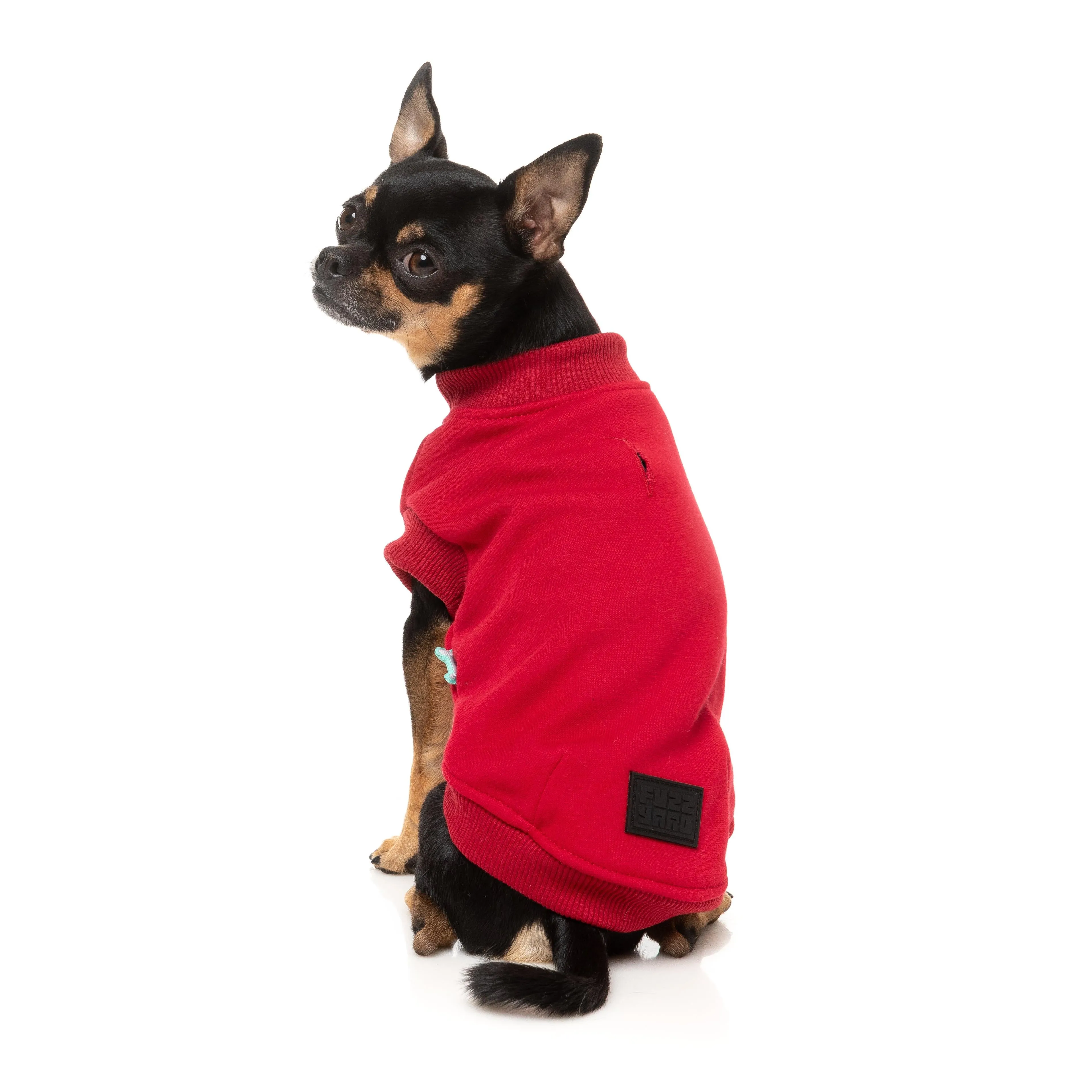 FuzzYard Dog Apparel Allday 25 Sweater Red Size 3