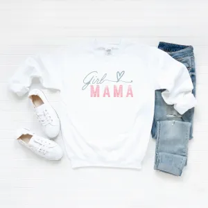 Girl Mama Heart Colorful | Sweatshirt
