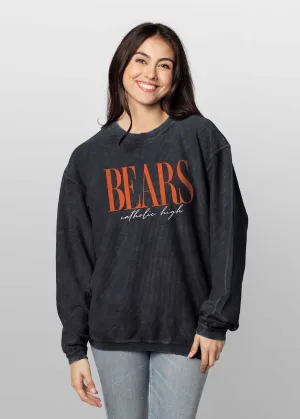 Ladies Corded Crew