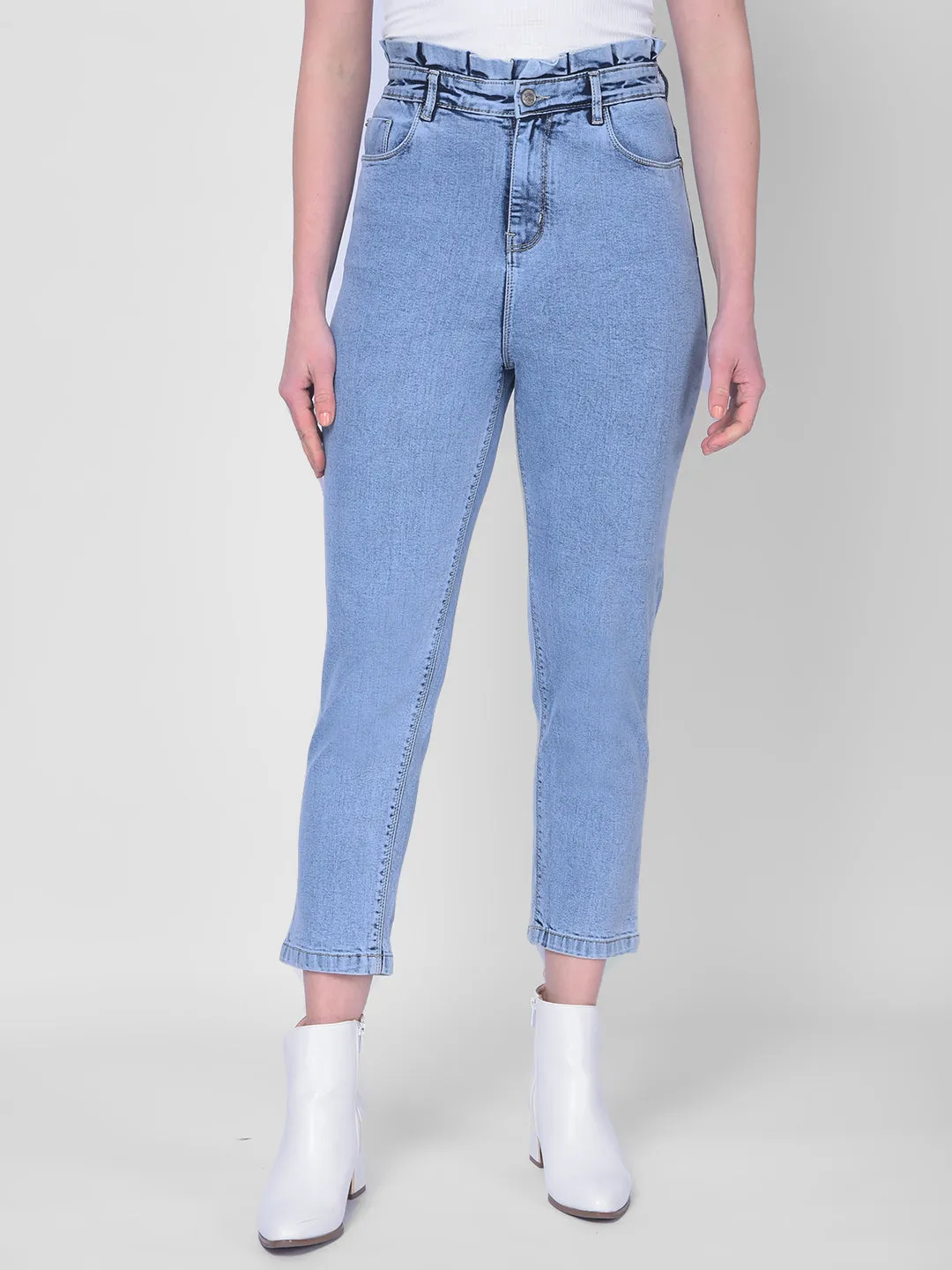 Light Blue Mom Fit Jeans