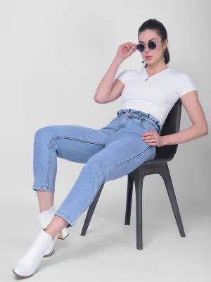 Light Blue Mom Fit Jeans