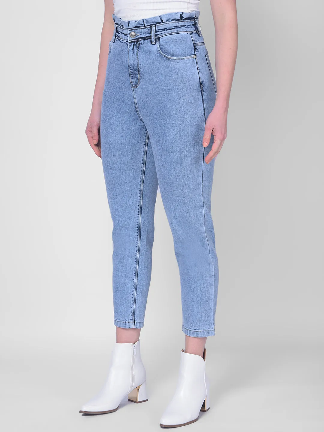 Light Blue Mom Fit Jeans
