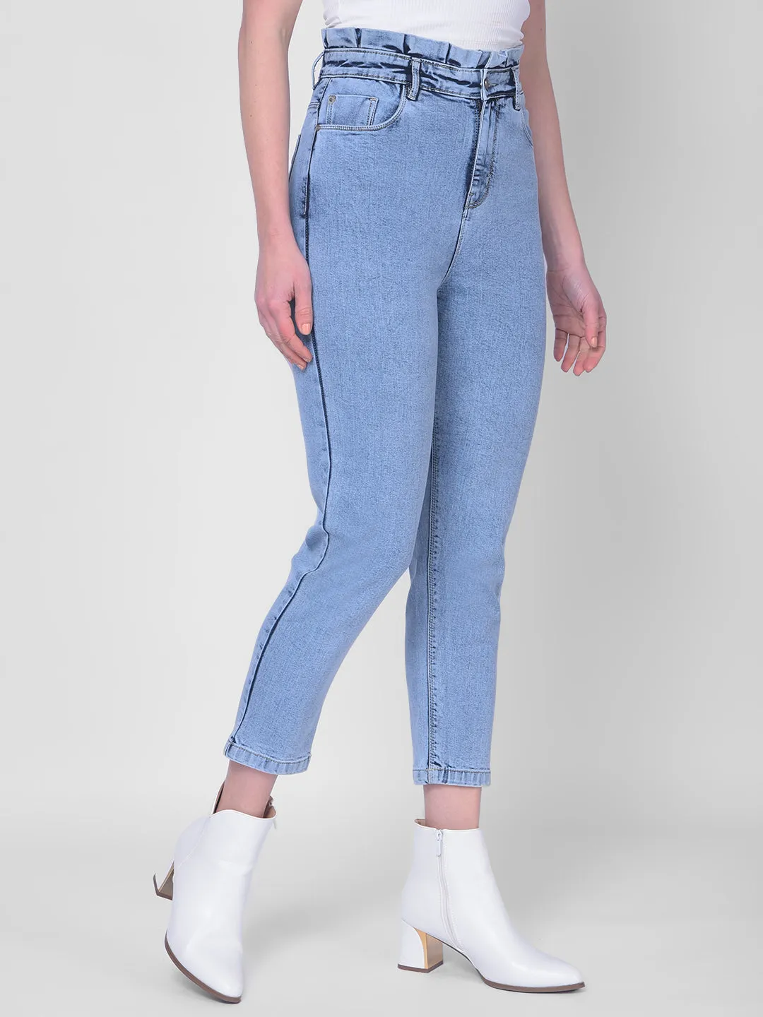 Light Blue Mom Fit Jeans