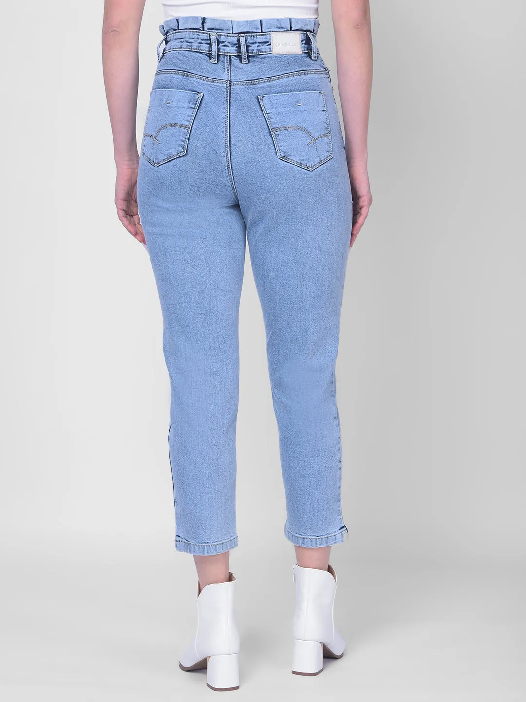 Light Blue Mom Fit Jeans