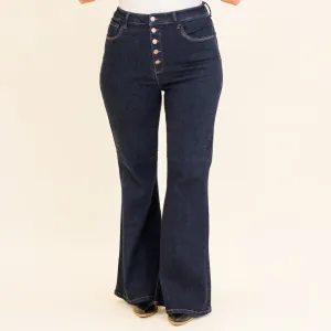 Light Up The Sky Jeans, Dark Wash