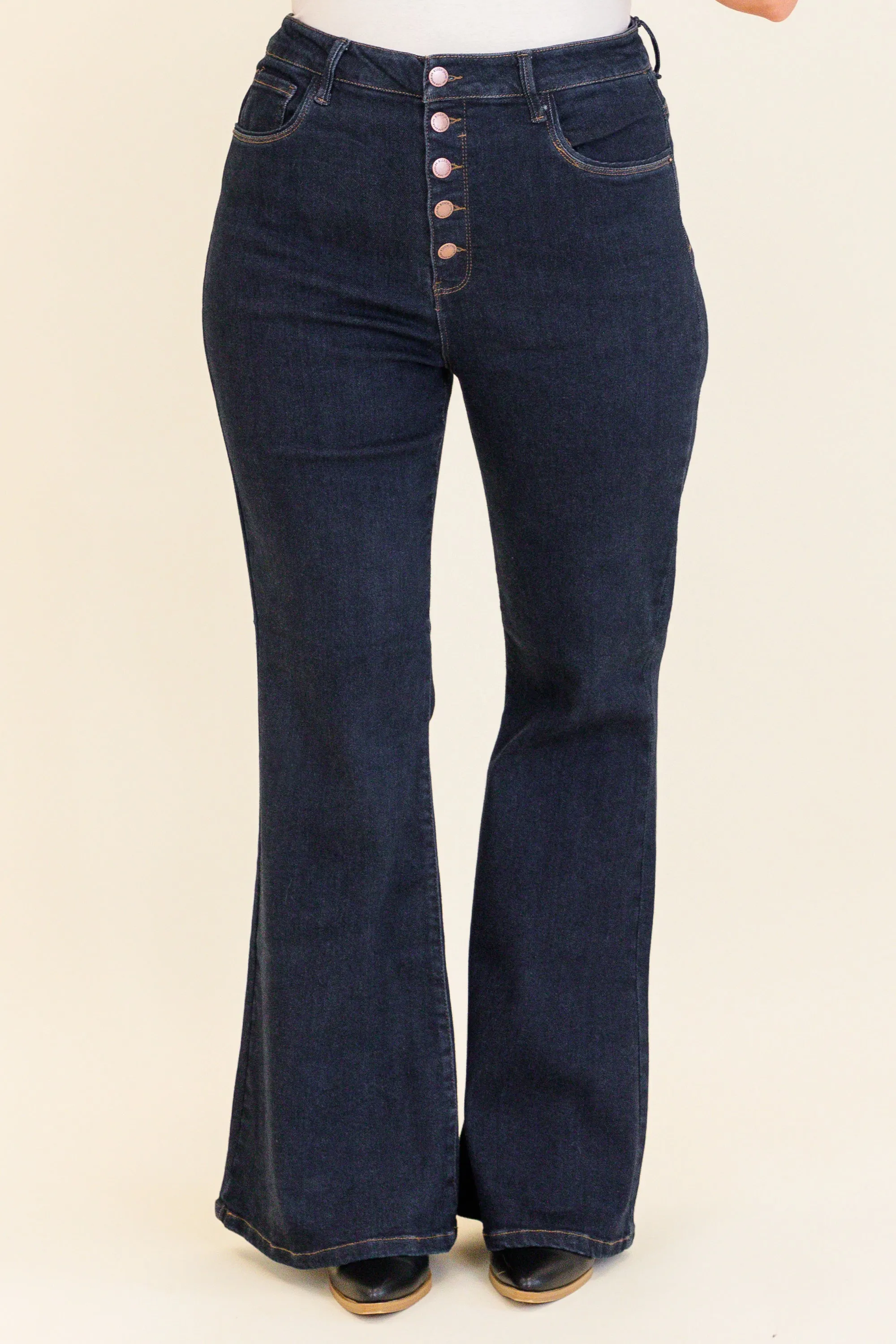 Light Up The Sky Jeans, Dark Wash