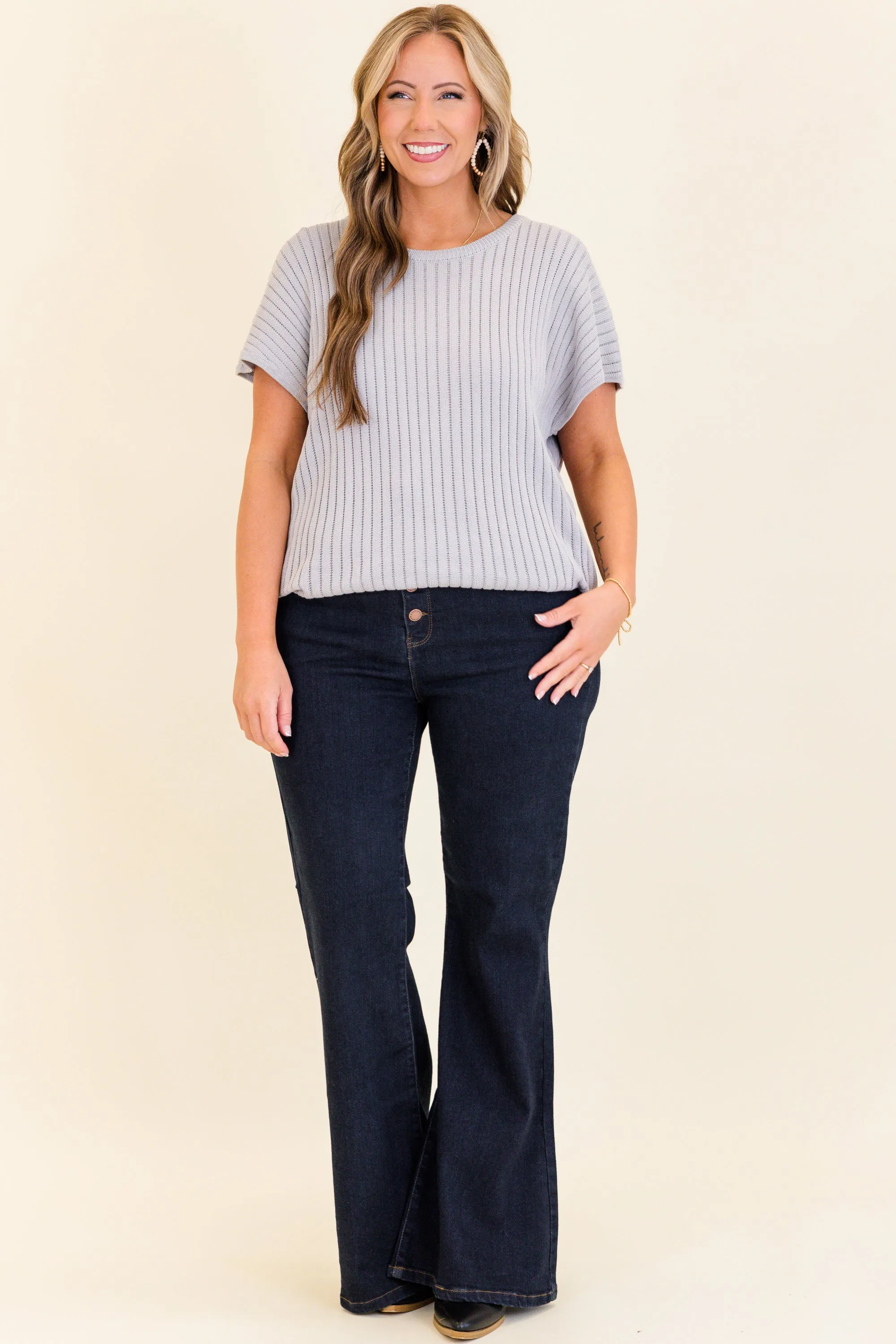 Light Up The Sky Jeans, Dark Wash