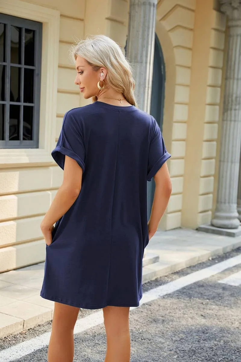 Lily Clothing Round Short Sleeve Dress (30% off dress sale!)