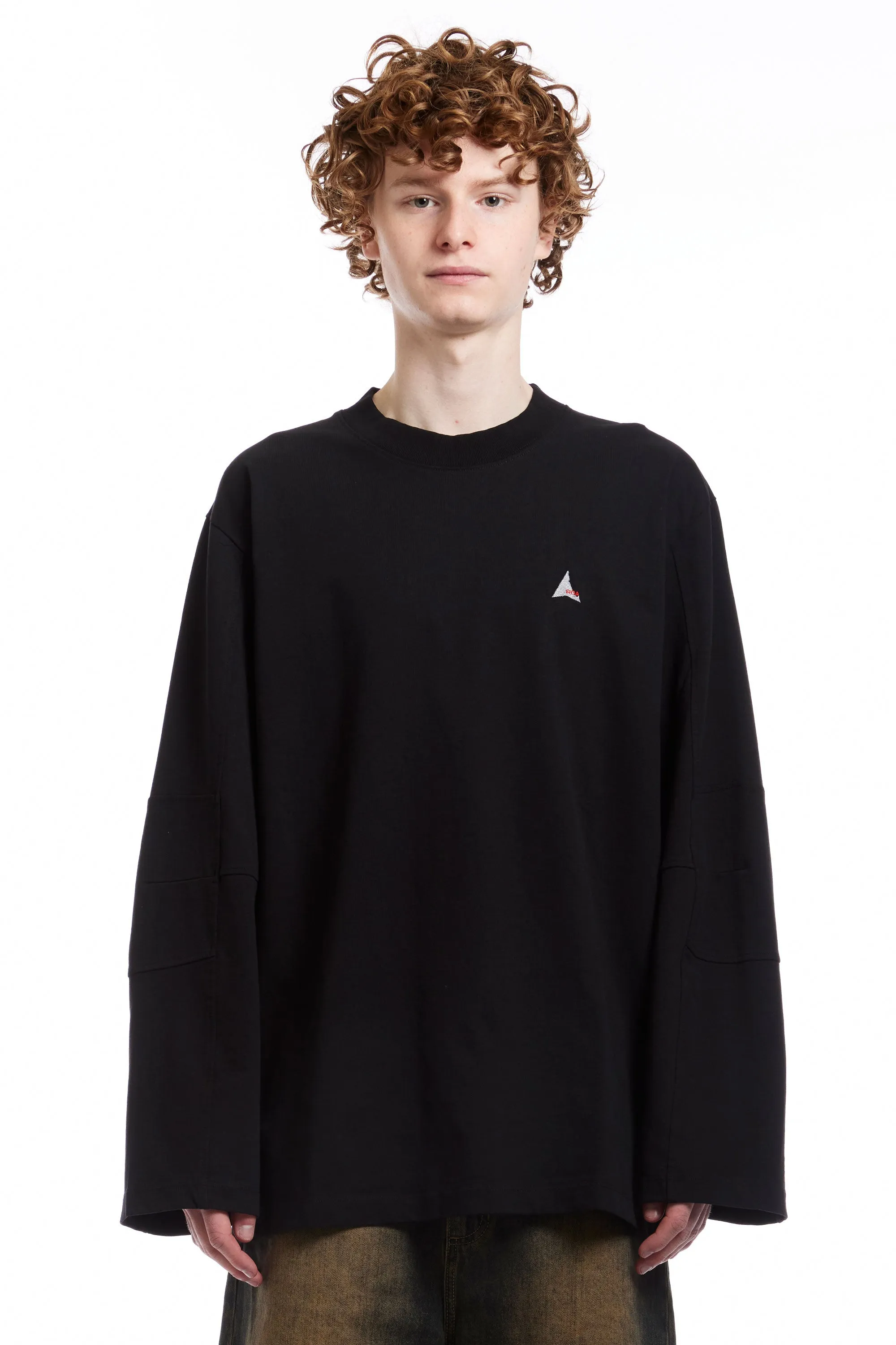 LONG SLEEVE LOGO BLACK