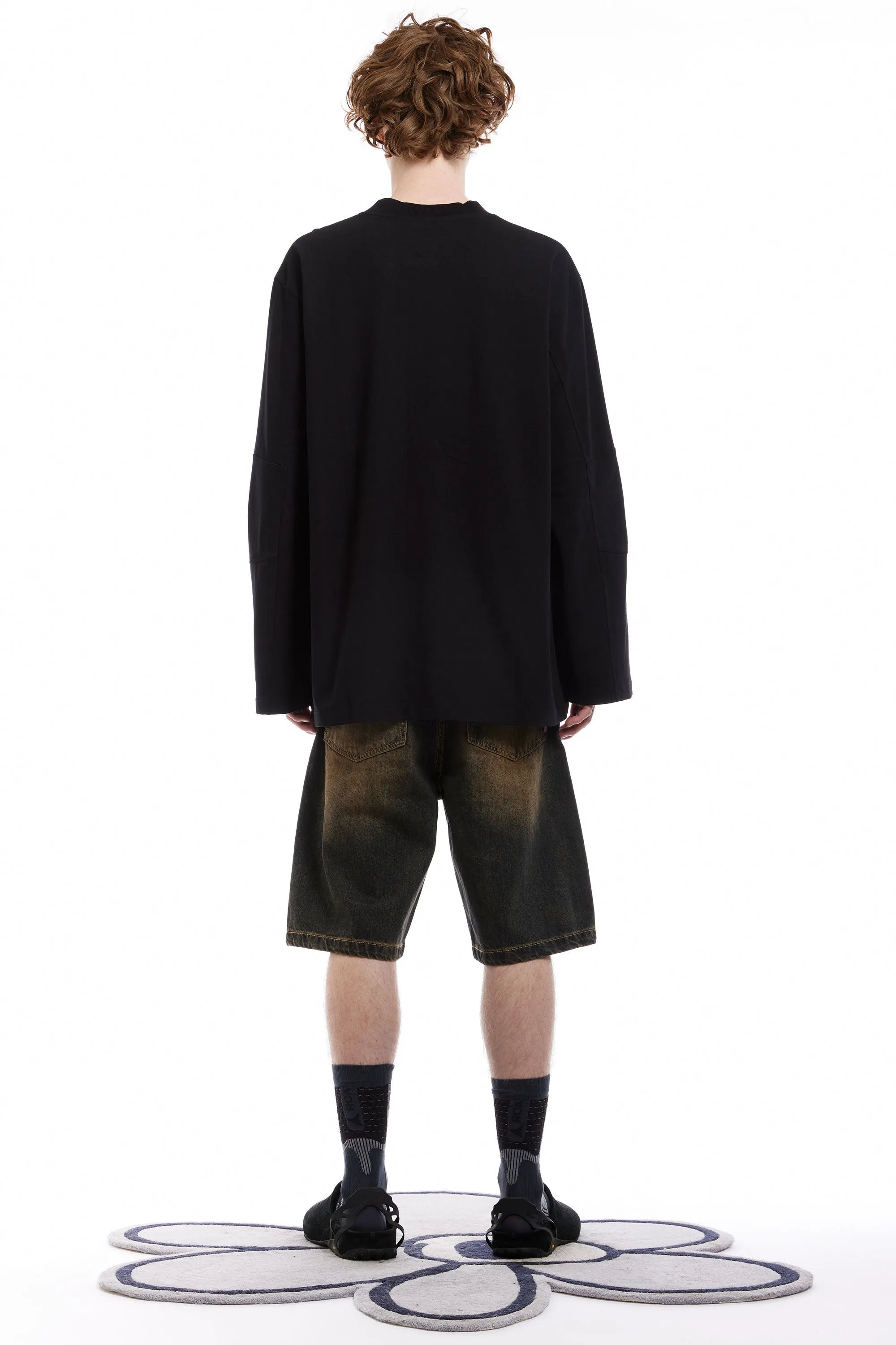 LONG SLEEVE LOGO BLACK