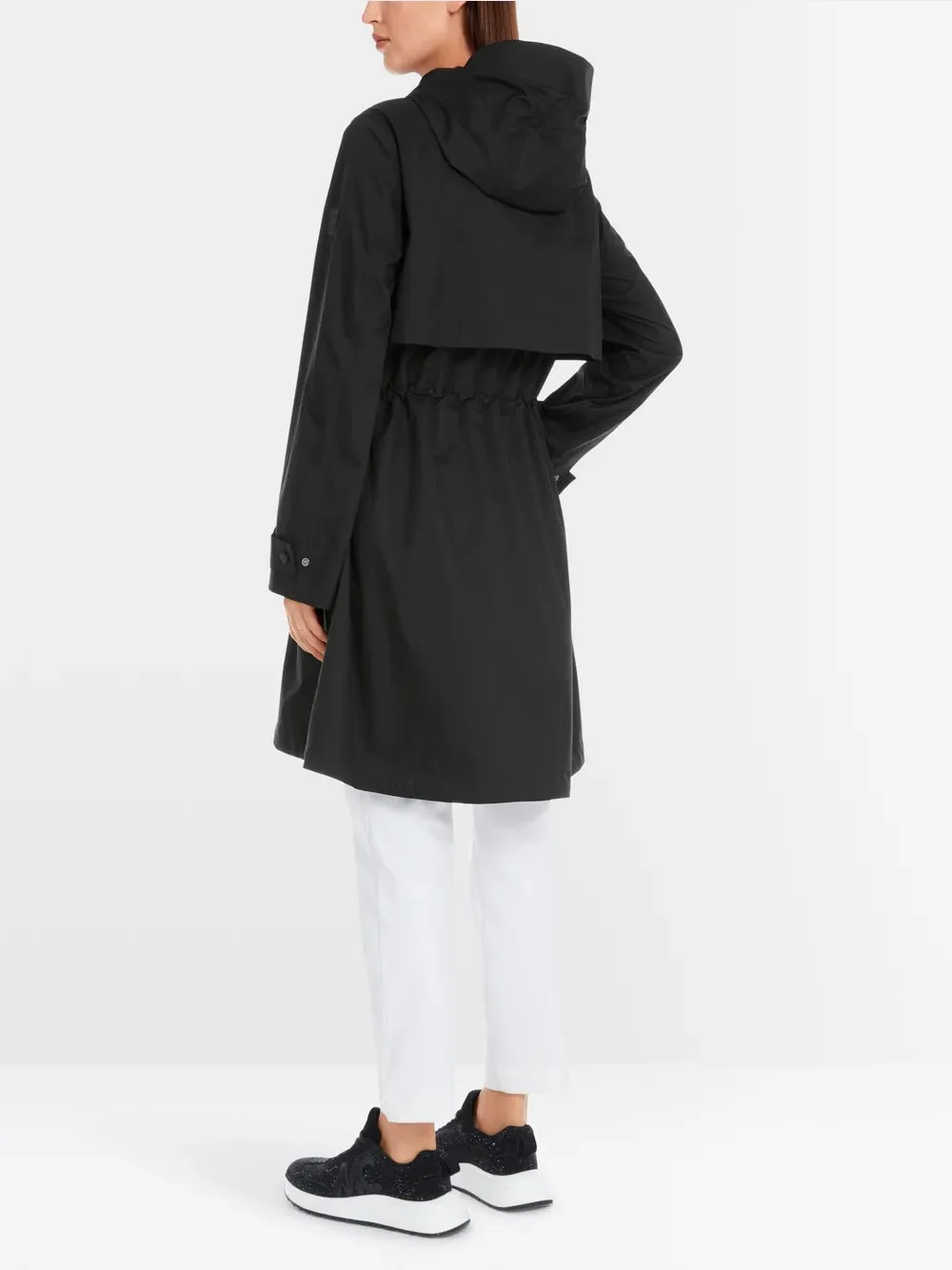 Marc Cain Black Outdoor jacket with functional membrane