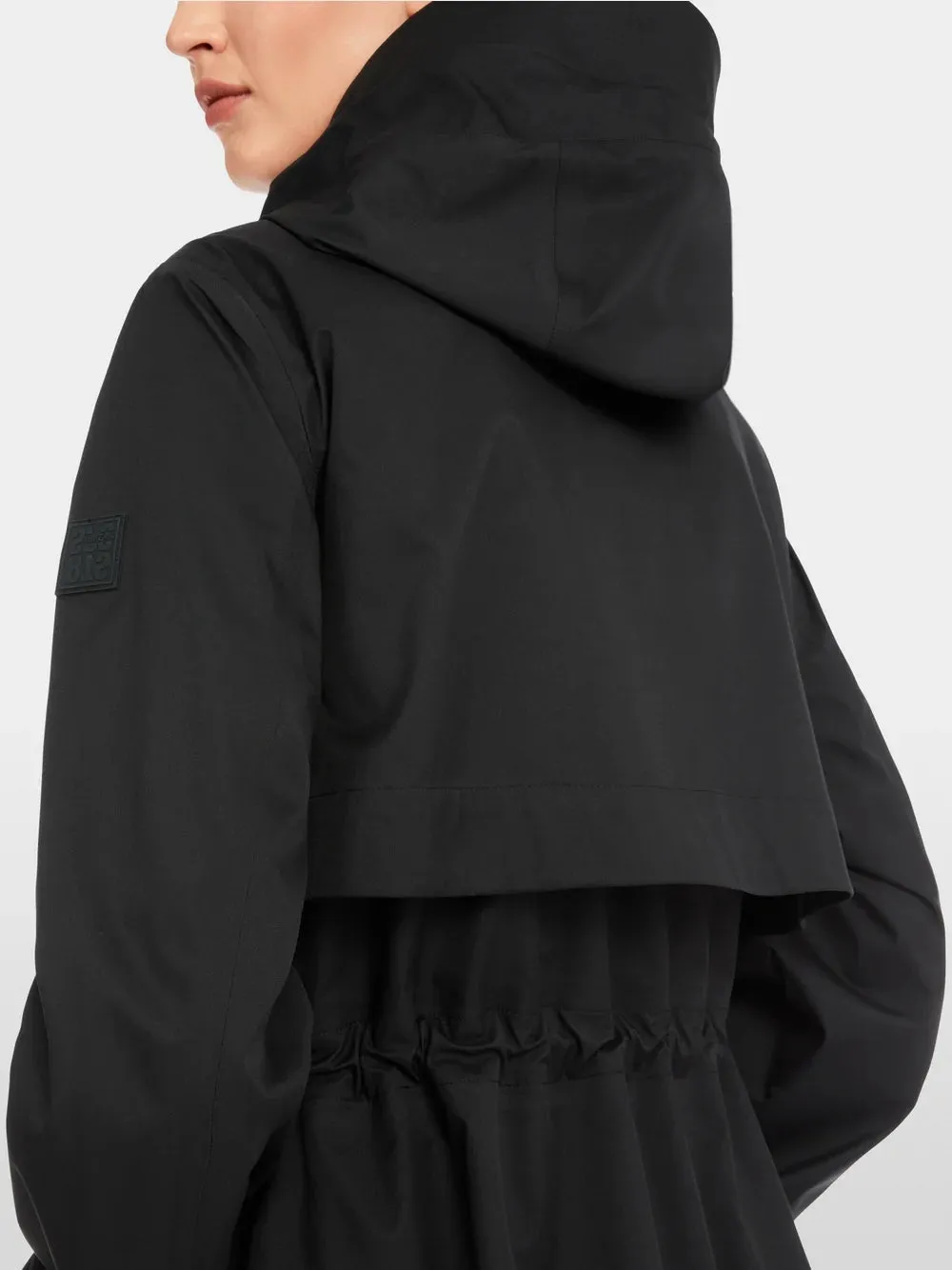 Marc Cain Black Outdoor jacket with functional membrane