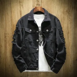 Men's Jean Jacket Slim Fit