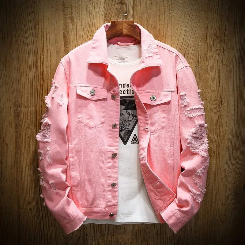 Men's Jean Jacket Slim Fit