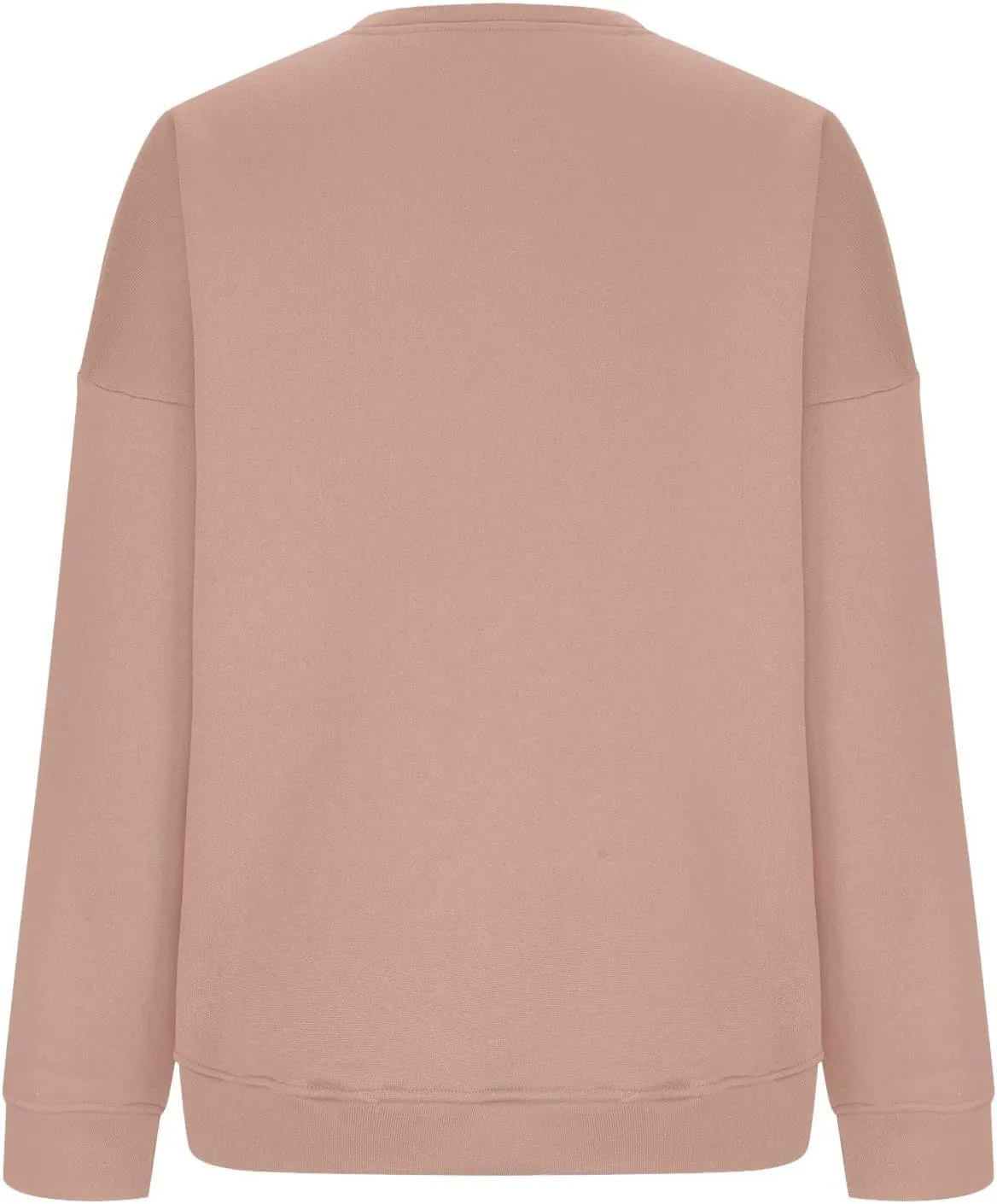 midelxp Oversized Crewneck Sweatshirt Women Loose Fit Long Sleeve Fleece Pullover Y2k Tops Fall Casual Preppy Clothes 2024