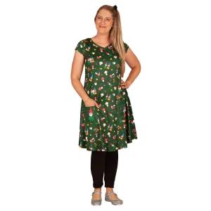 Mr & Mrs Gnome Tunic Dress With Pockets